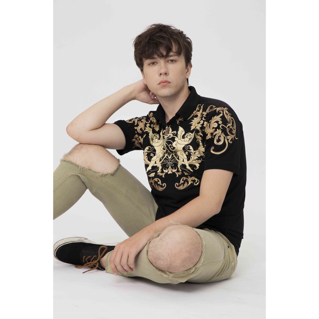 Áo polo nam FEAER DENIM chất thấm hút thoáng khi vải cottton LECO | BigBuy360 - bigbuy360.vn