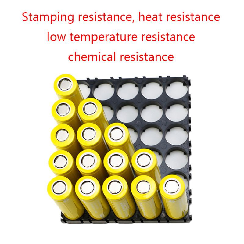 Bộ 20 Giá Đỡ Pin Chống Rung 32650 1x2 Cho Túi Pin 32650