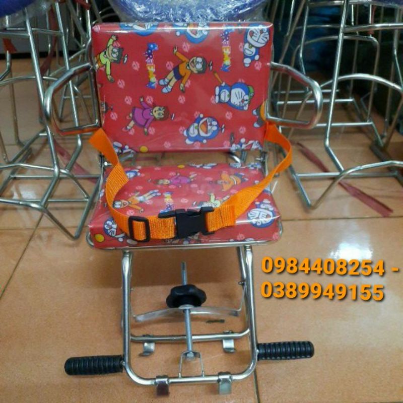 Ghế ngồi xe tay ga cho bé xe Airblade   - PCX có dây đai an toàn