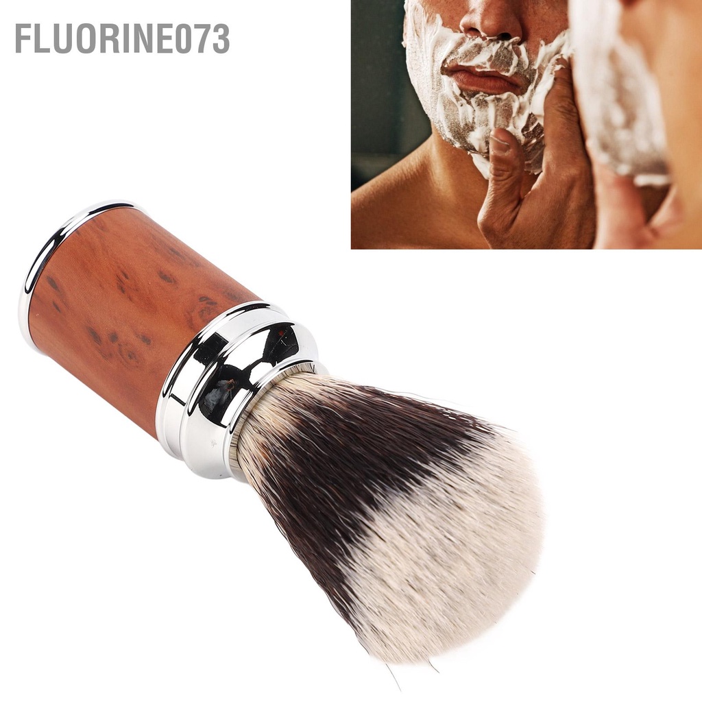 [Hàng mới về] Cọ cạo râu lông mềm chuyên dụng cho salon thợ cạo