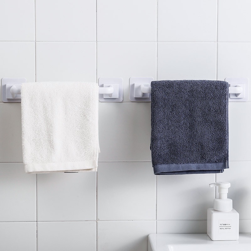 Non-marking Storage Rack Kitchen Storage Bathroom Towel Holder Punch-free
