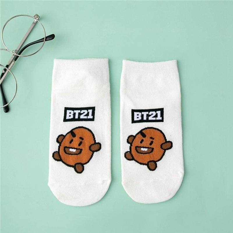 Vớ Cotton Thoải Mái Kpop Bts Bt21