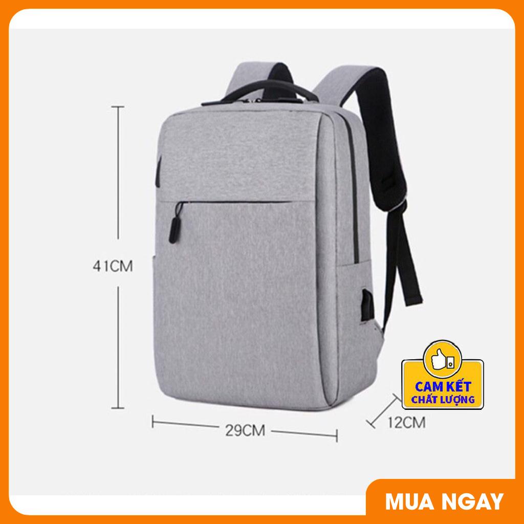 Balo laptop 14 inch cho nam,nữ đẹp và chống sốc dùng đi làm,đi học và đi du lịch kèm dây USB ST0031