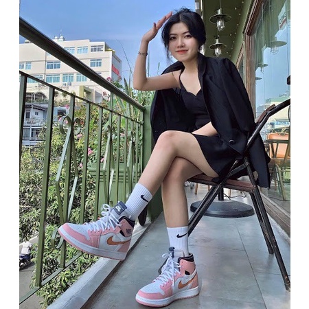 [Chính Hãng] Giày Nike Jordan 1 Zoom Air Pink