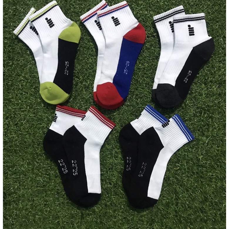 [ HÀNG XUẤT XỊN] Tất vớ chạy bộ tennis GOSEN cổ trung lửng thể thao nam nữ, hàng dệt kim xuất khẩu Nhật Sport Socks