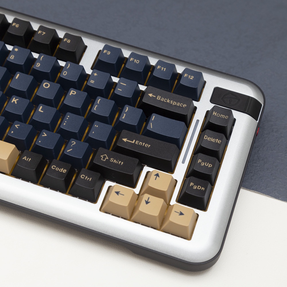 173 Phím Blue Samurai Keycaps Cherry Profile ABS Double Shot Bàn phím cơ Keycap Set