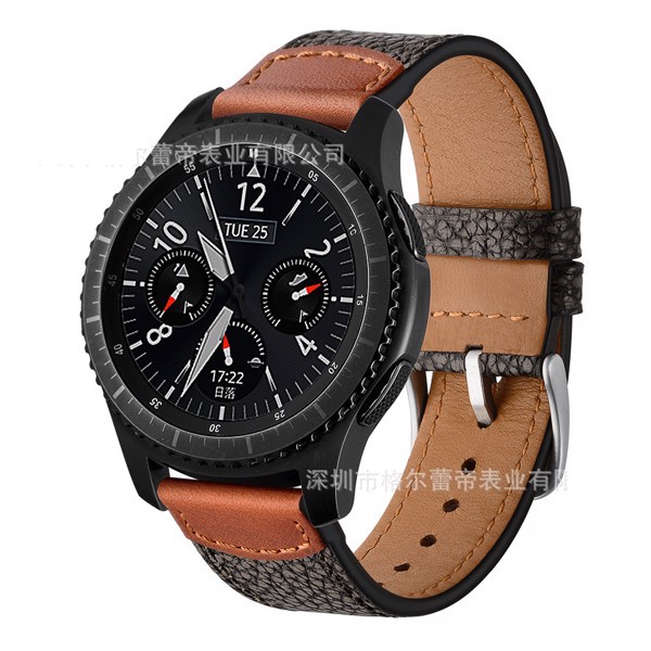 Dây da vân cá đuối đồng hồ Samsung Galaxy Watch