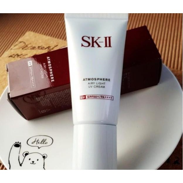 Kem Chống Nắng SK-II ❣️FREESHIP❣️ Kem Chống Nắng Skii Atmosphere Airy Light UV Cream SPF50 /PA++++ 30g