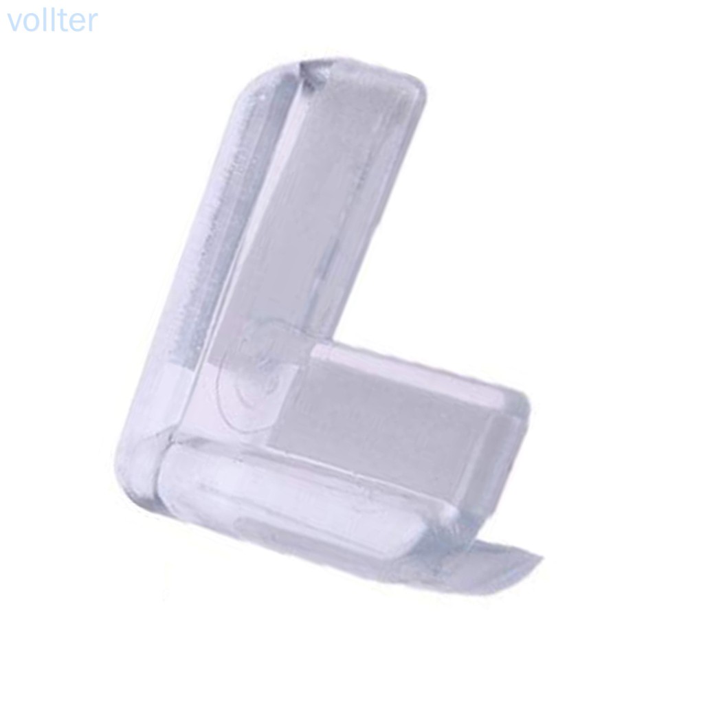 Set 4 miếng nhựa pvc trong suốt bọc góc bàn bảo vệ an toàn cho trẻ em