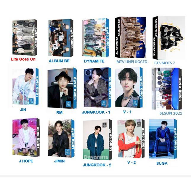 lomo BTS comback album BE | BigBuy360 - bigbuy360.vn