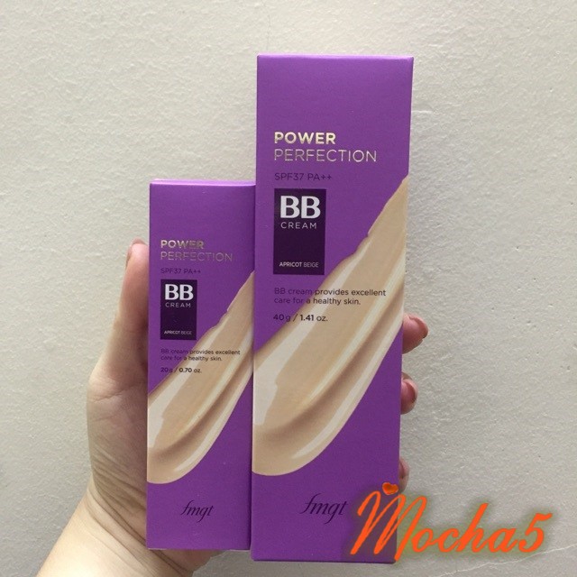 Kem nền trang điểm The Face Shop BB Cream Face it Power Perfection BB tím TFS 20-40g | BigBuy360 - bigbuy360.vn
