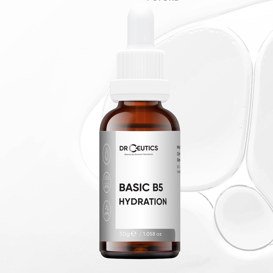 Tinh Chất Basic B5 Hydration 5% DrCeutics Cấp Ẩm, Phục Hồi Da