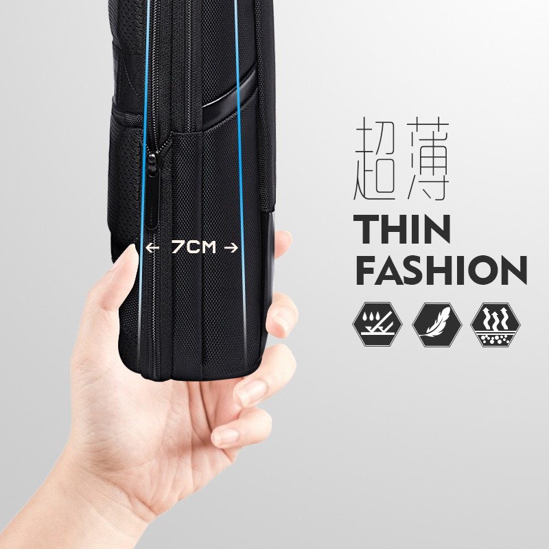 Balo Đựng Laptop Siêu Mỏng Chống Thấm Nước Thời Trang Công Sở Cho Nam