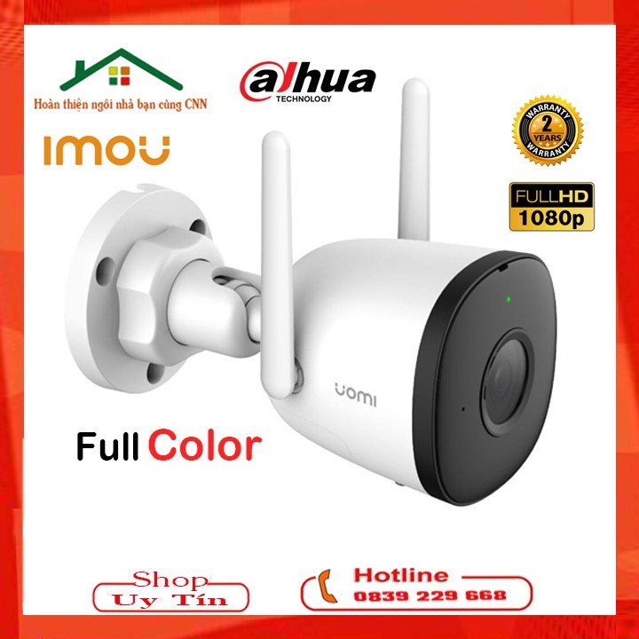 Camera IP WiFi Ngoài Trời IMOU F22P F22FP F22FEP FULLHD 1080P Còi Hú Màu Đêm - B21 B21F C3W C3WN C3N [Chính Hãng BH24TH]