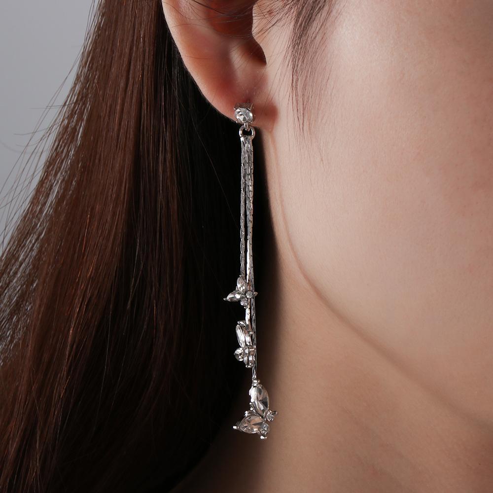 SUMU 1 Đôi Bông Tai Pha Lê Zircon