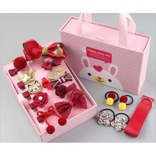 Set cặp tóc cho bé 18 chi tiết có hộp - Shubishop.vn .