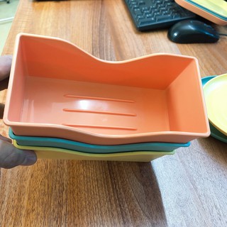 Đĩa nhựa đựng thức ăn chất liệu lúa mạch đi picnic