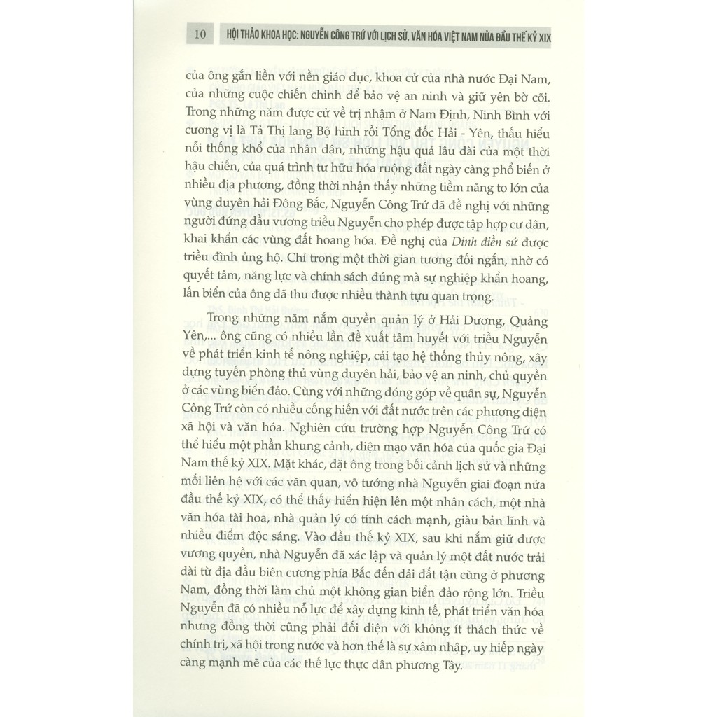 Sách - Hội Thảo Khoa Học Nguyễn Công Trứ Với Lịch Sử, Văn Hóa Việt Nam | BigBuy360 - bigbuy360.vn