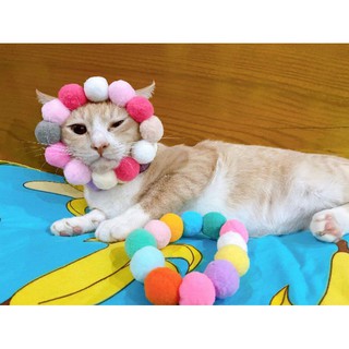 Vòng cổ cho chó mèo - trái lớn