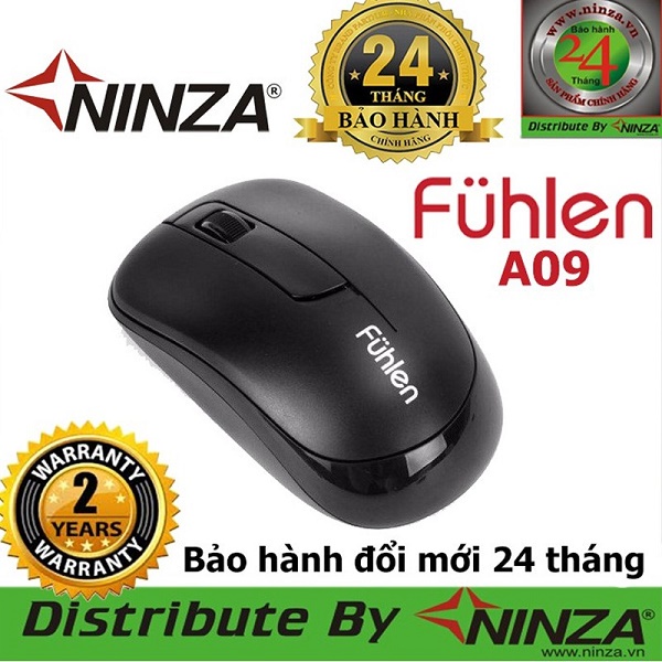 Chuột Fuhlen không dây A09G- Cam kết chính hãng, Bảo hành 24 Tháng