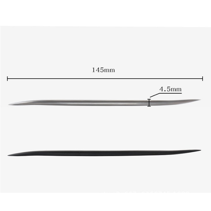 Cây tool vuốt form kim loại đánh bóng - dụng cụ làm đồ da thủ công