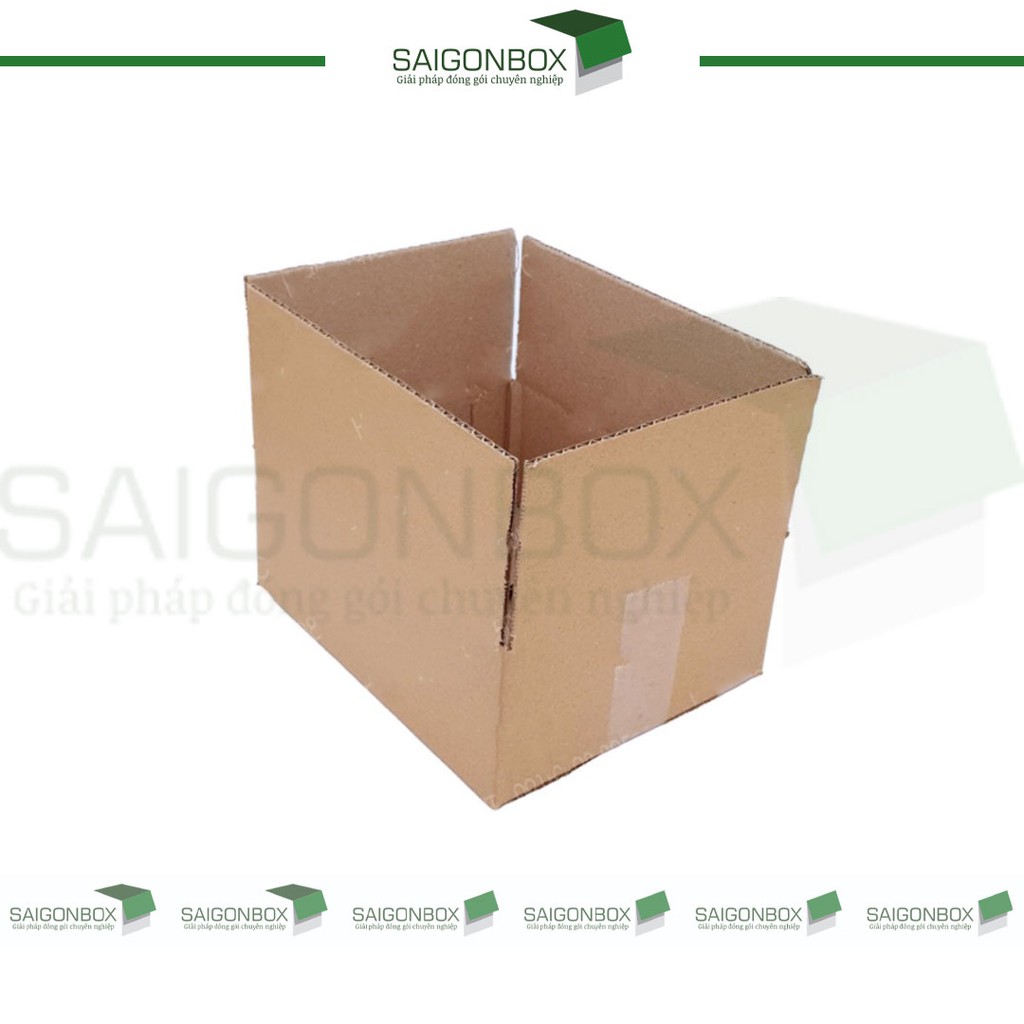 Combo 100 thùng hộp carton size 25x20x10 cm để đóng gói hàng hóa