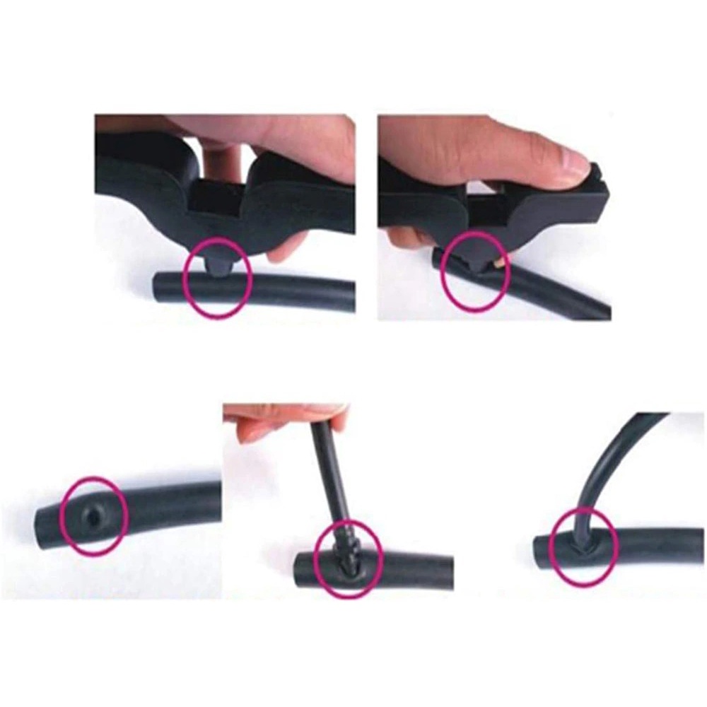Dùi đục lỗ ống PE/LDPE 2 cỡ màu đen dùng cho khởi thủy ống 3x5 4x7 4/7 mm 3/5 mm - MHL