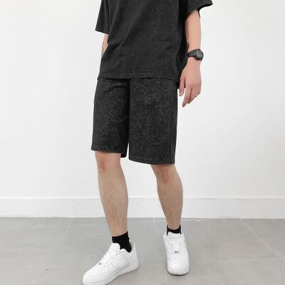 Đồ bộ thun nam nữ Denim Wash City Cycle - Bộ áo cộc tay quần lửng kiểu dáng Unisex Local Brand | BigBuy360 - bigbuy360.vn