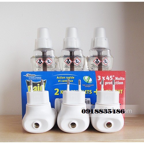 Máy đuổi muỗi Raid - hàng chính hãng Pháp
