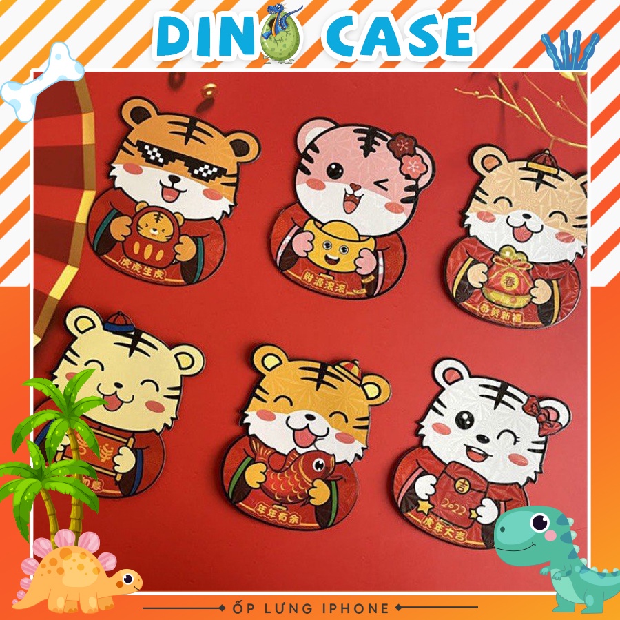 Bao lì xì 2022 Nhâm Dần Chibi dễ thương