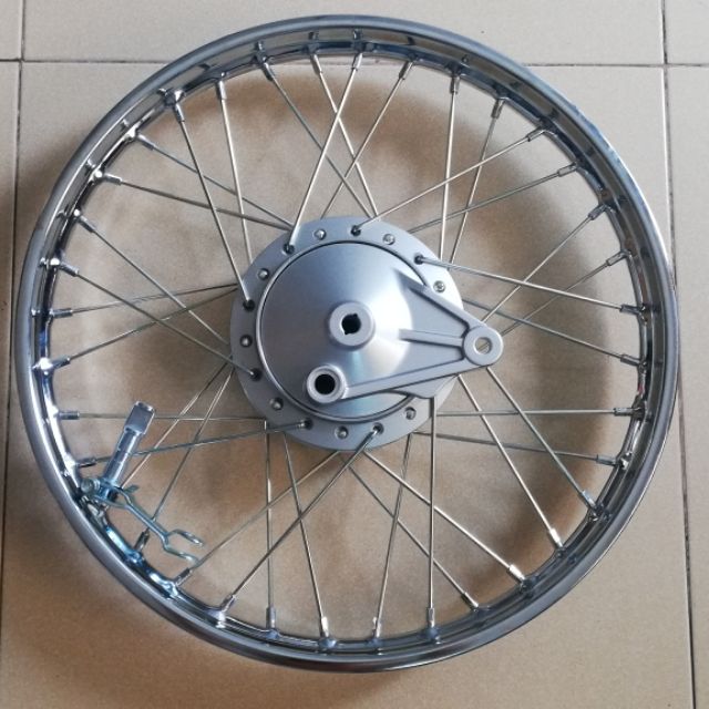 Bánh căm 1 cái sau full như hình đùm zin theo xe wave s 110 lắp vừa wave alpha dream các đời msp
