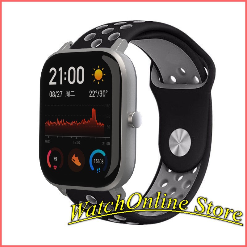 Dây Nike Sport Xiaomi Amazfit Bip/ GTS/ Amazfit Gts 2 / Ticwatch Ls02 / Comi P8 / Gtr 42mm - Sikai