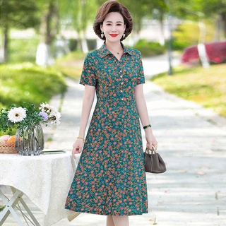 Mom Dress Summer, Veel Floral Dress for Women