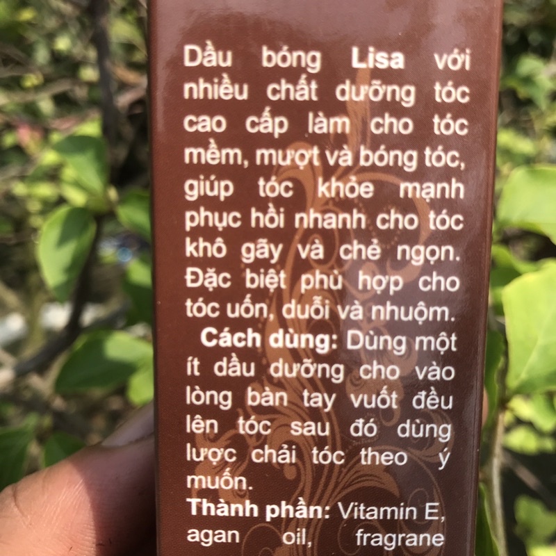 Dầu Bóng Tóc Lisa 80g | Siêu Thơm