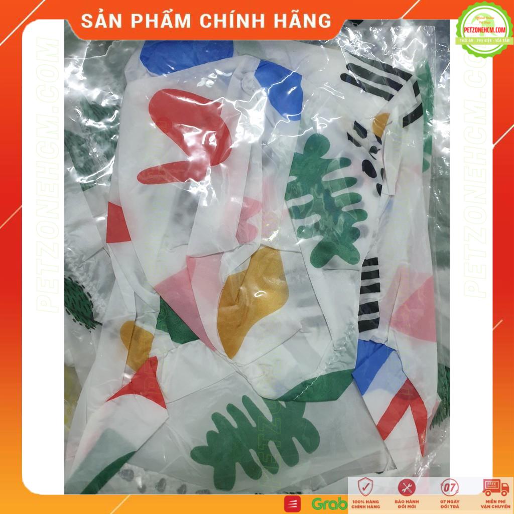 Áo gió cho chó mèo ️FREESHIP️ Áo gió 1 lớp mỏng nhẹ thoáng mát-đi mưa nhỏ-in hình trái cây nhiều size