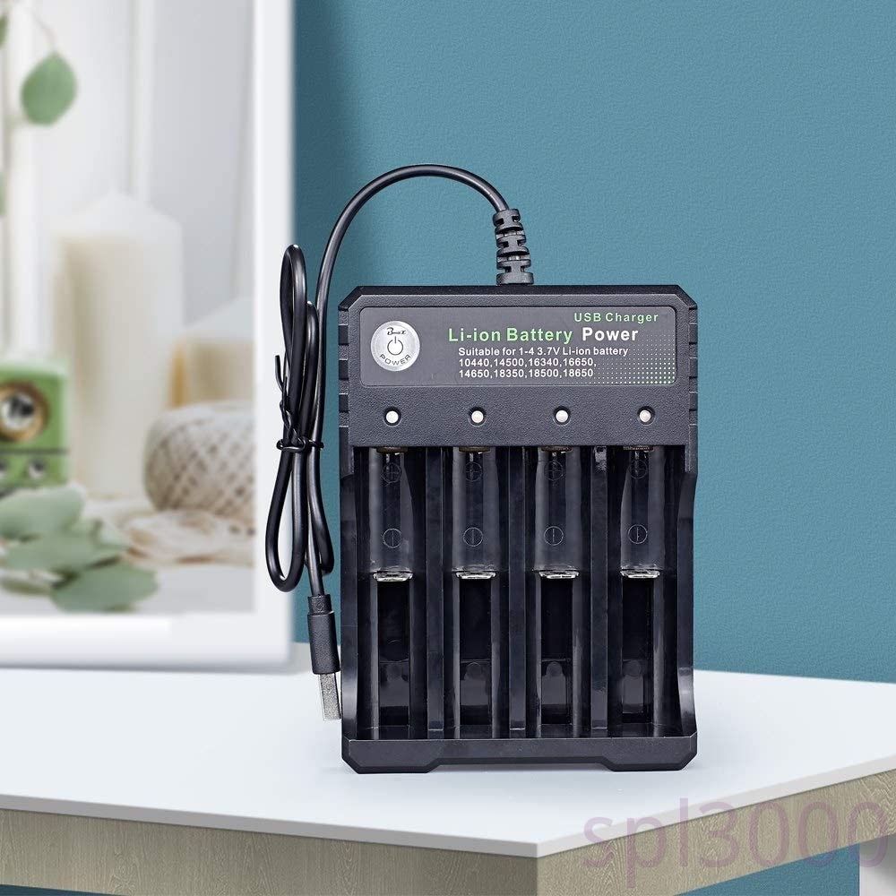 Bộ Sạc Pin Lithium-Ion 18650 4 Ngăn