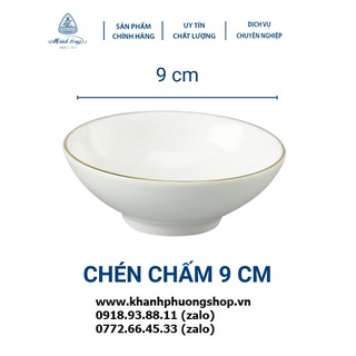 chén nước chấm sứ Minh Long - chén nước chấm sứ minh long