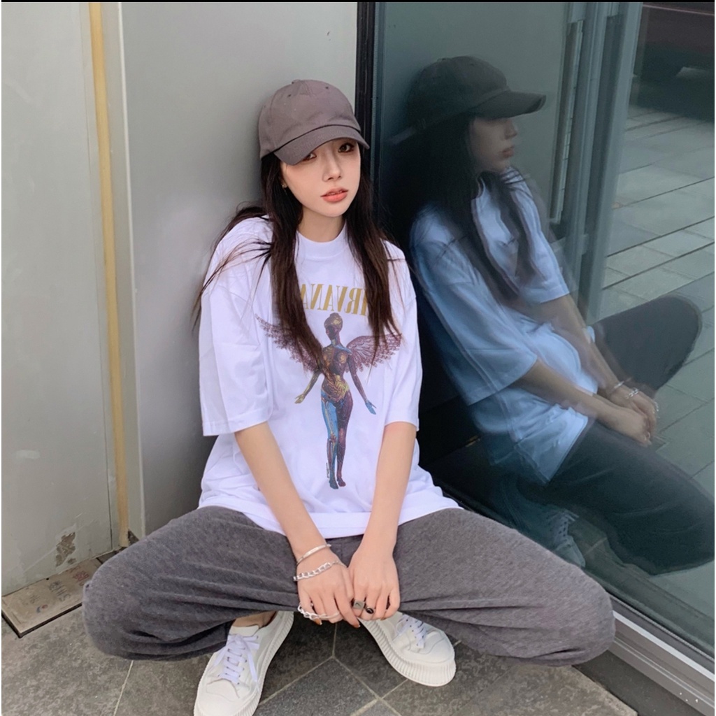 Áo thun tay lỡ form rộng stussy nice unisex nam nữ Tubee shop