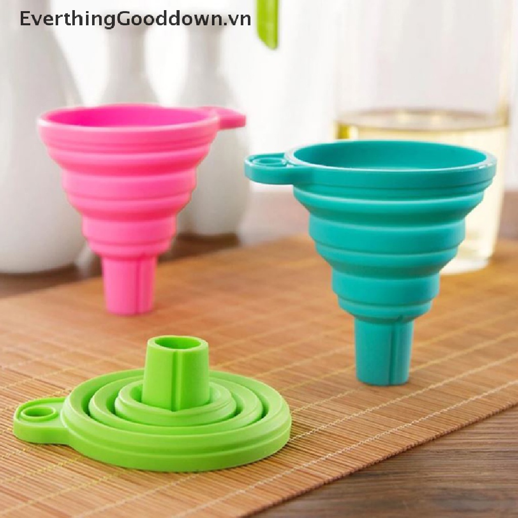 Phễu Silicone Gấp Gọn Mini Tiện Lợi