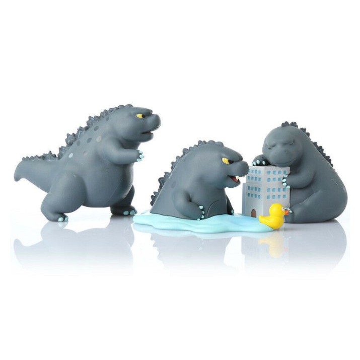 [HÀNG CÓ SẴN] Godzilla - Mô hình Đồ Chơi Mập Bộ 12 Mô Hình Fat Godzilla Chibi Cute Cao +-8cm - Hàng Nhập Khẩu
