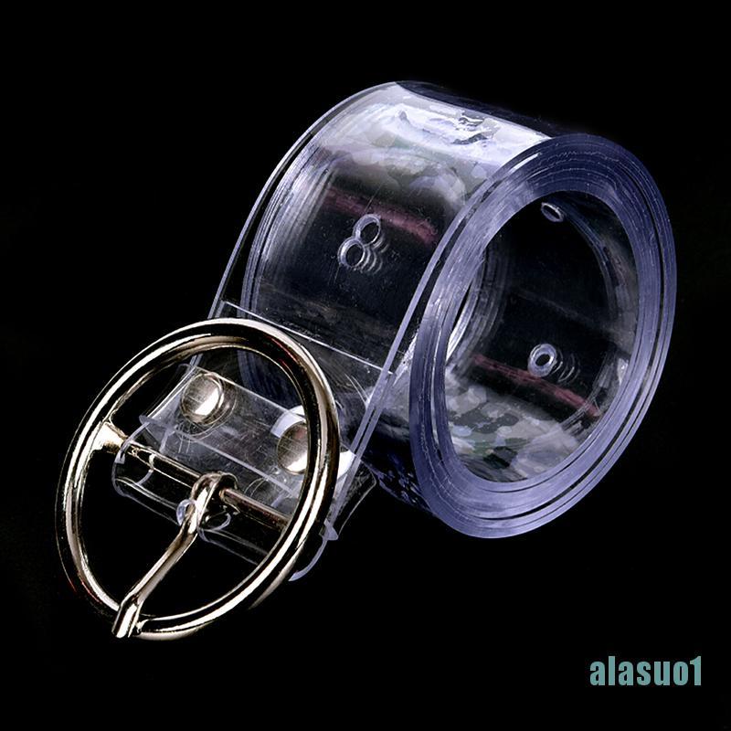 Thắt Lưng Trong Suốt Khóa Trái Tim Thời Trang Cho Nữ