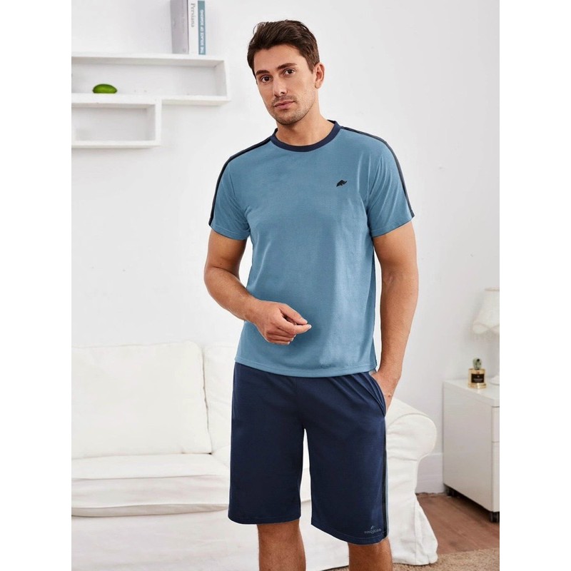 BÁN SỈ BỘ HÈ RINBOS TRƠN SỌC VAI 3 MÀU CHO NAM