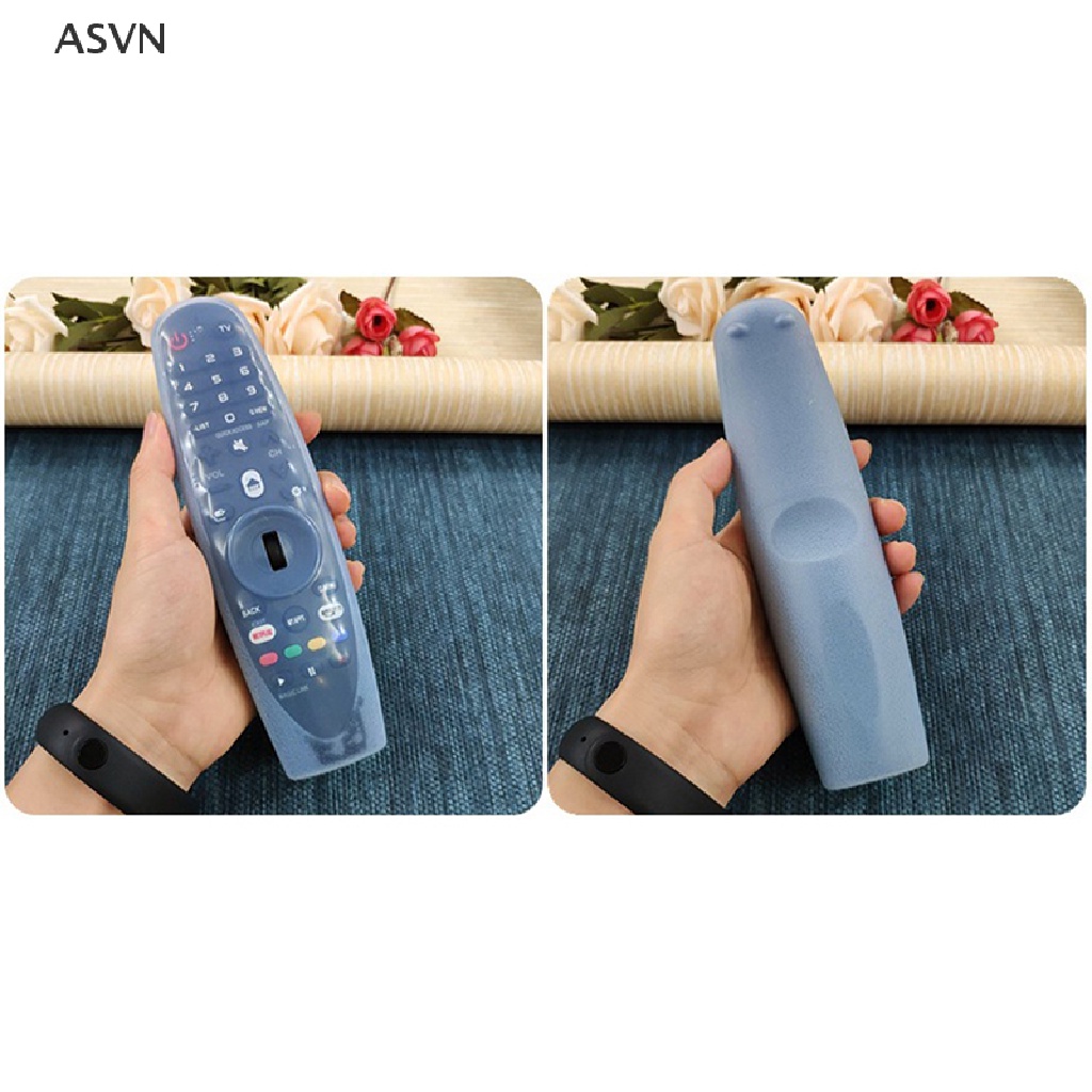 Asvn❤ Ốp Silicon Trong Suốt Cho Remote TV LG AN-MR600 / 650
