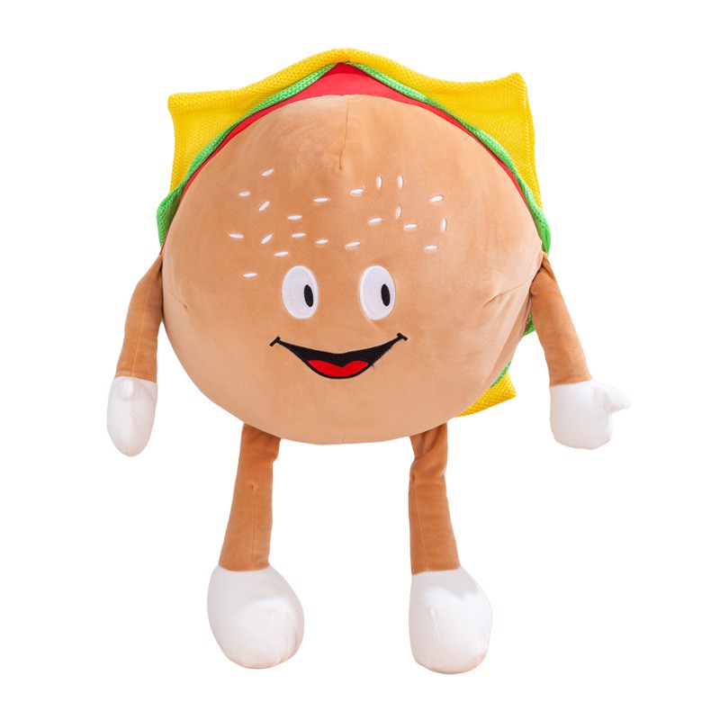 Mới Gối Ôm Nhồi Bông Hình Đùi / Pizza / Đùi Gà / Hamburger Ngộ Nghĩnh Đáng Yêu