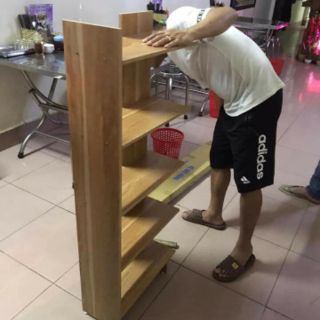 Kệ gỗ góc tường CÓ SẴN