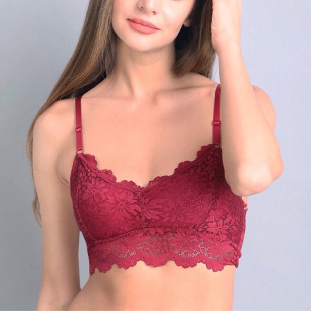Áo Bra Sarah Lingerie ren 2 dây ms 343