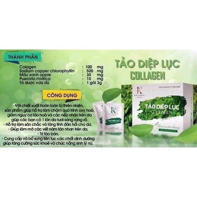 TẢO DIỆP LỤC COLLAGEN[ chính hãng] | BigBuy360 - bigbuy360.vn