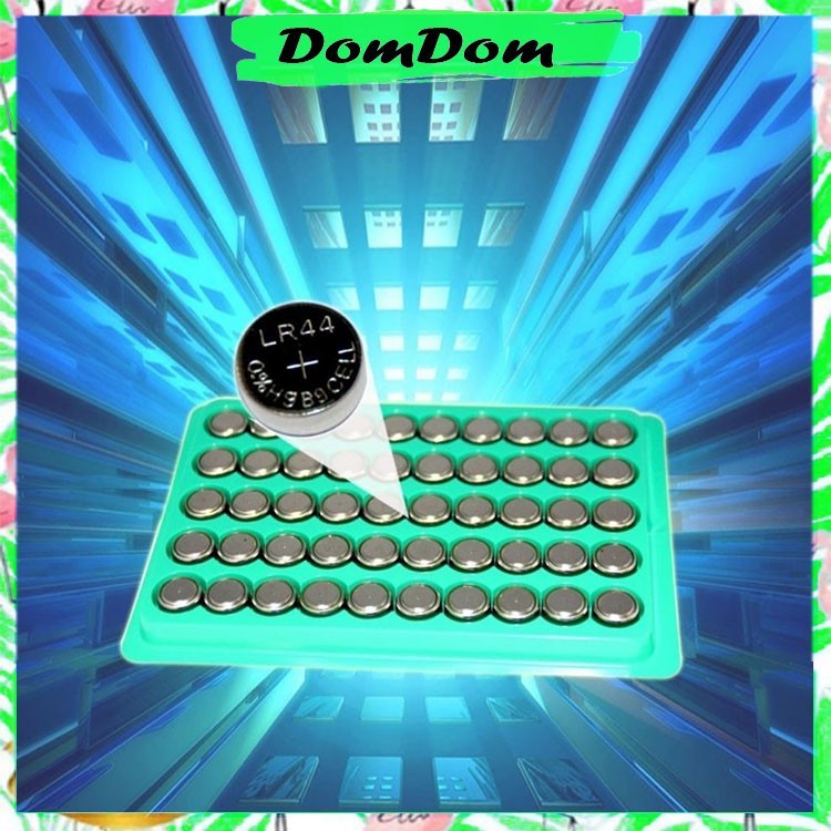 Pin cúc áo LR44 AG13 hàng chuẩn, Sử dụng cho đèn ngủ pin nút áo bền loại 1 giá siêu tốt - Domdom Store
