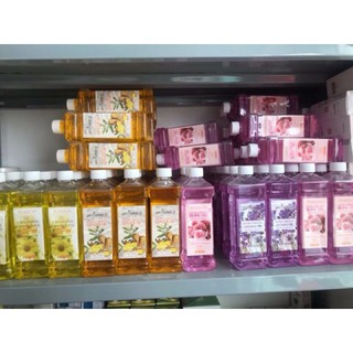Dầu massage body hoa hồng, hoa cúc, hoa lavender...  thơm dịu nhẹ, masage trơn tay 500ml