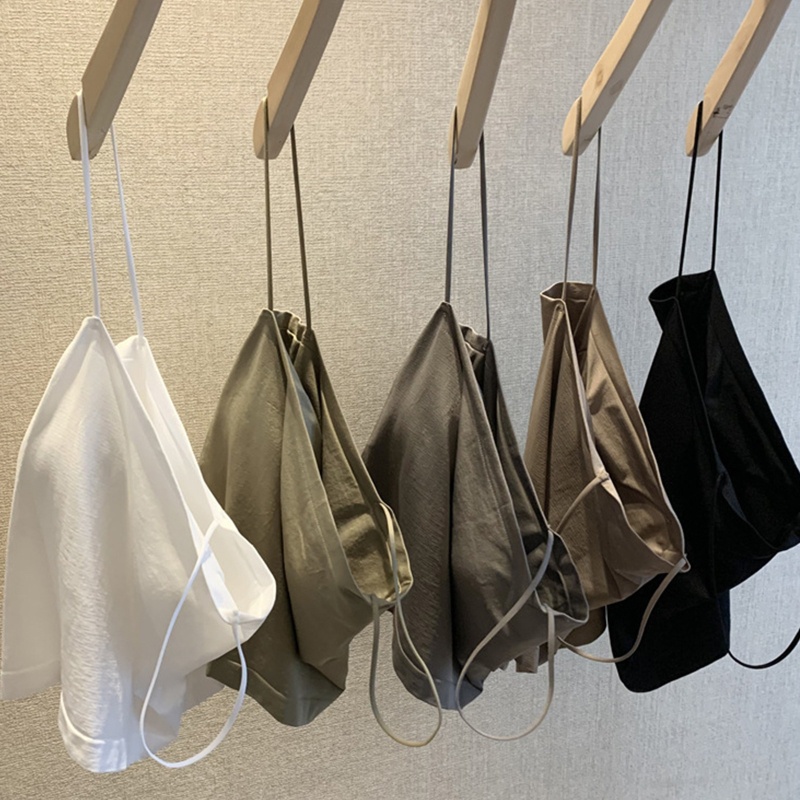 Brroa Áo Ống Hai Dây Màu Trơn Thời Trang Mùa Hè Quyến Rũ Cho Nữ